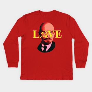 Love Lenin Kids Long Sleeve T-Shirt